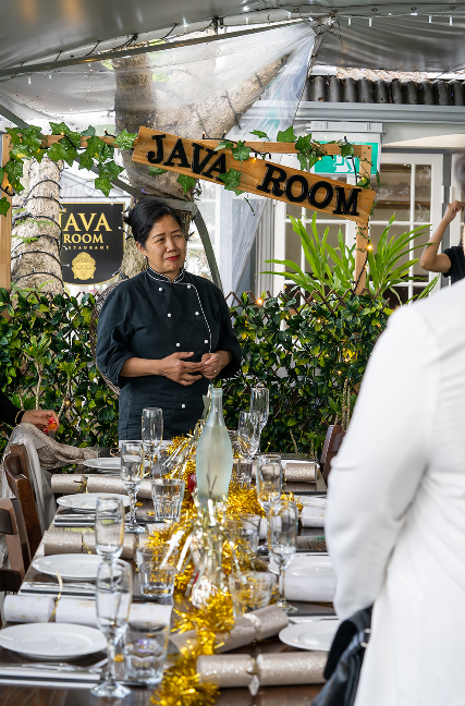 Chef in The Java Room